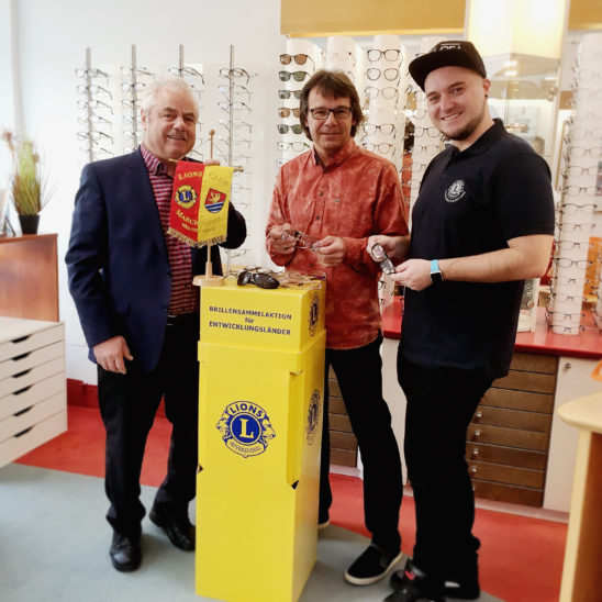 Brillen-Recycling: Lions Club sammelt alte Brillen für fehlsichtige Menschen