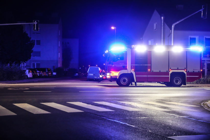 Gezündeter Böller löst Einsatz der Feuerwehr in Wels-Lichtenegg aus