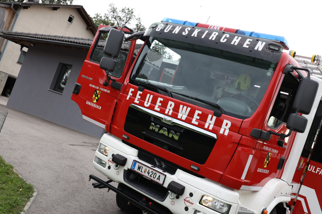 Kleinbrand in Gunskirchen führte zu Einsatz zweier Feuerwehren