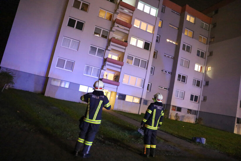 Missglückte Popcorn-Zubereitung in einer Wohnung in Wels-Lichtenegg endet mit Einsatz der Feuerwehr
