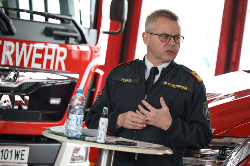 2.192 Einsätze: Jahresbilanz der Feuerwehr der Stadt Wels für 2020