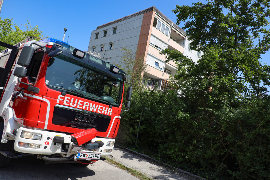 Angebranntes Kochgut löste Einsatz der Feuerwehr in Wels-Vogelweide aus