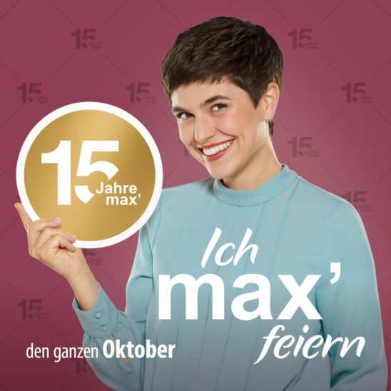 Das max.center feiert Geburtstag - den ganzen Oktober lang