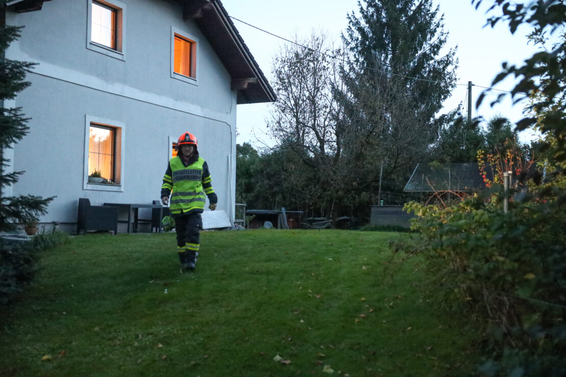 Kleine Explosion in einer Gartenhütte in Krenglbach sorgte kurzzeitig für Aufsehen