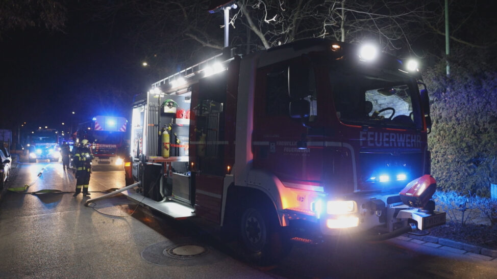 Brand in einem Wohnhaus in Wels-Lichtenegg