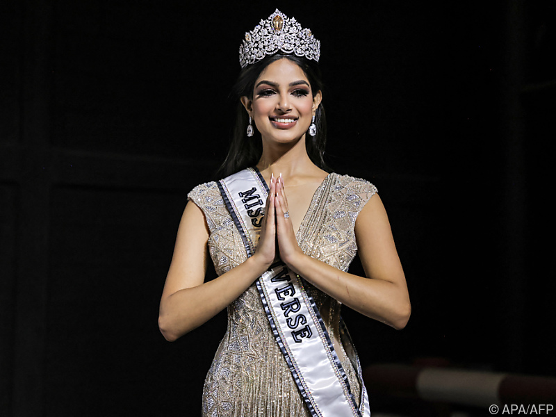 Harnaaz Sandhu aus Indien ist "Miss Universe 2021"