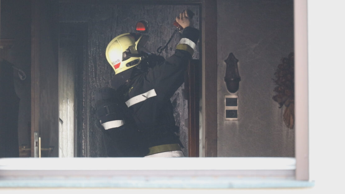 Küchenbrand in einem Haus in Wels-Neustadt sorgt für Einsatz der Feuerwehr