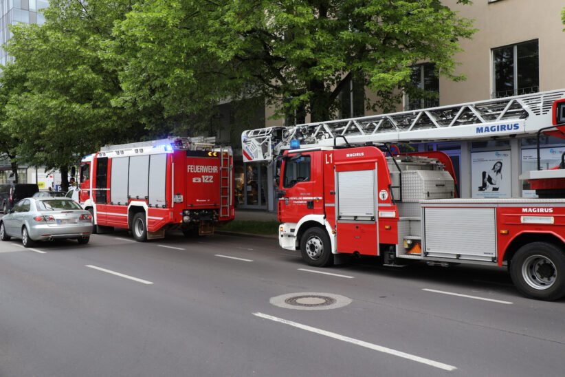 Brandgeruch sorgt für Einsatz von Feuerwehr und Polizei in Wels-Innenstadt