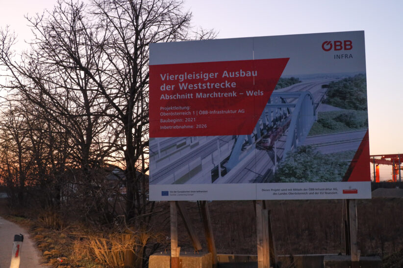 Baustelle der Weststrecke: Wieder 50-Kilogramm-Fliegerbombe in Wels-Neustadt entdeckt