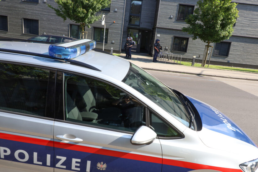 Schwer bewaffnet: Größeres Polizeiaufgebot bei Wohnanlage in Wels-Lichtenegg im Einsatz