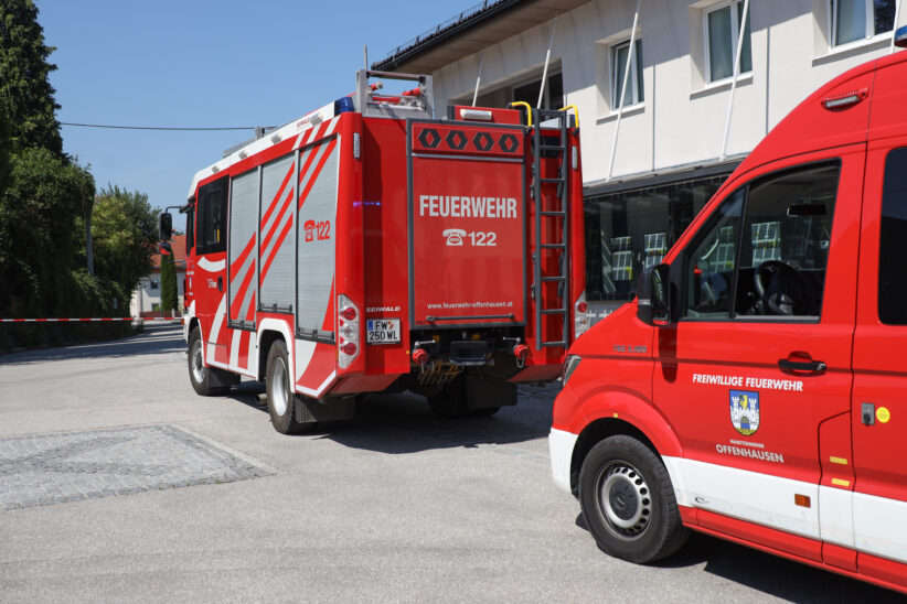 Elf Personen evakuiert: Gasaustritt aus desolatem Flüssiggastank eines Wohnhauses in Offenhausen