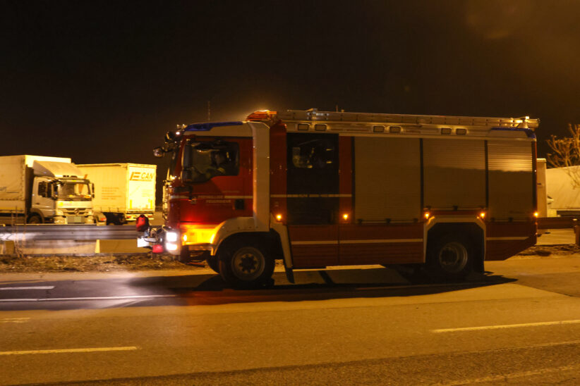 Gemeldeter PKW-Brand auf Welser Autobahn bei Wels-Puchberg stellte sich als Panne heraus