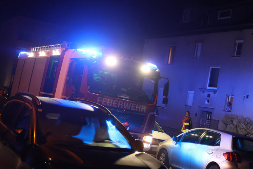 Feuerschale löste Einsatz der Feuerwehr in Wels-Neustadt aus