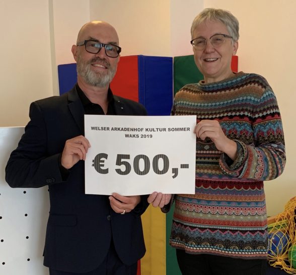 500 Euro für den Welser Kinderschutz