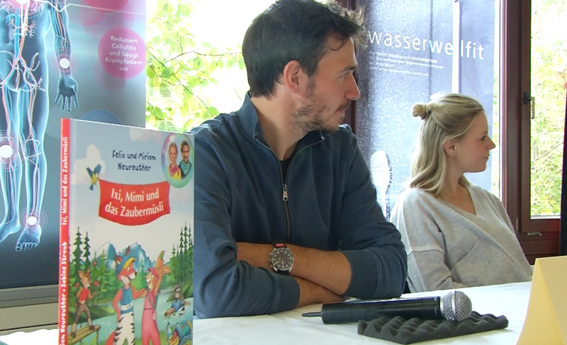 Felix Neureuther - Ex-Skistar präsentiert Kinderbuch in Schmiding